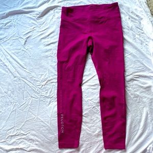 Peloton Magenta Leggings